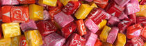 an assortment of starburst candies
